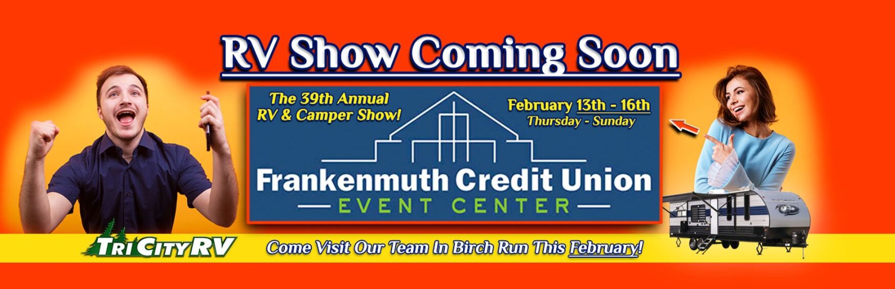 The 39th Annual Birch Run RV Camper Show Coming Soon