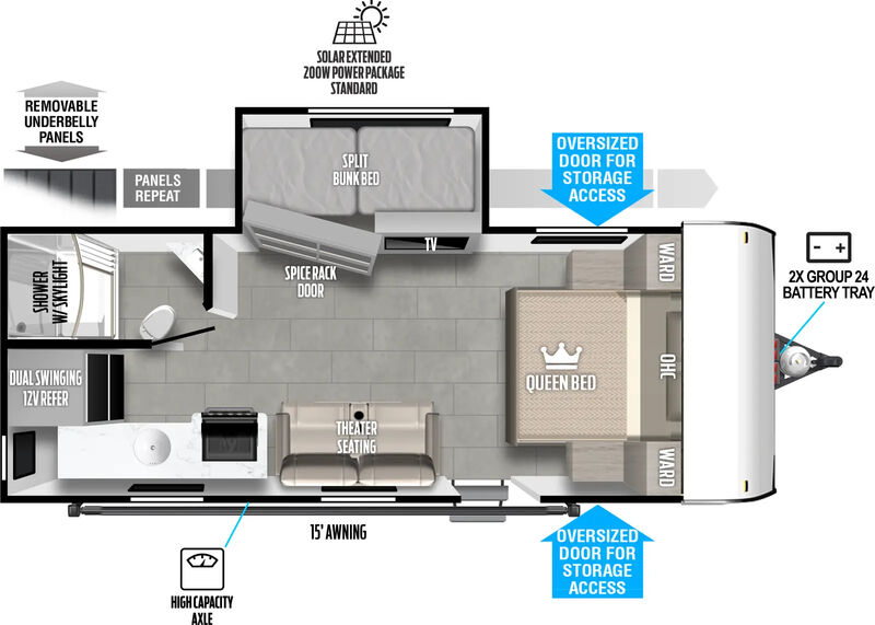 2024 Salem WW FSX Travel Trailer 162 VIEW copy