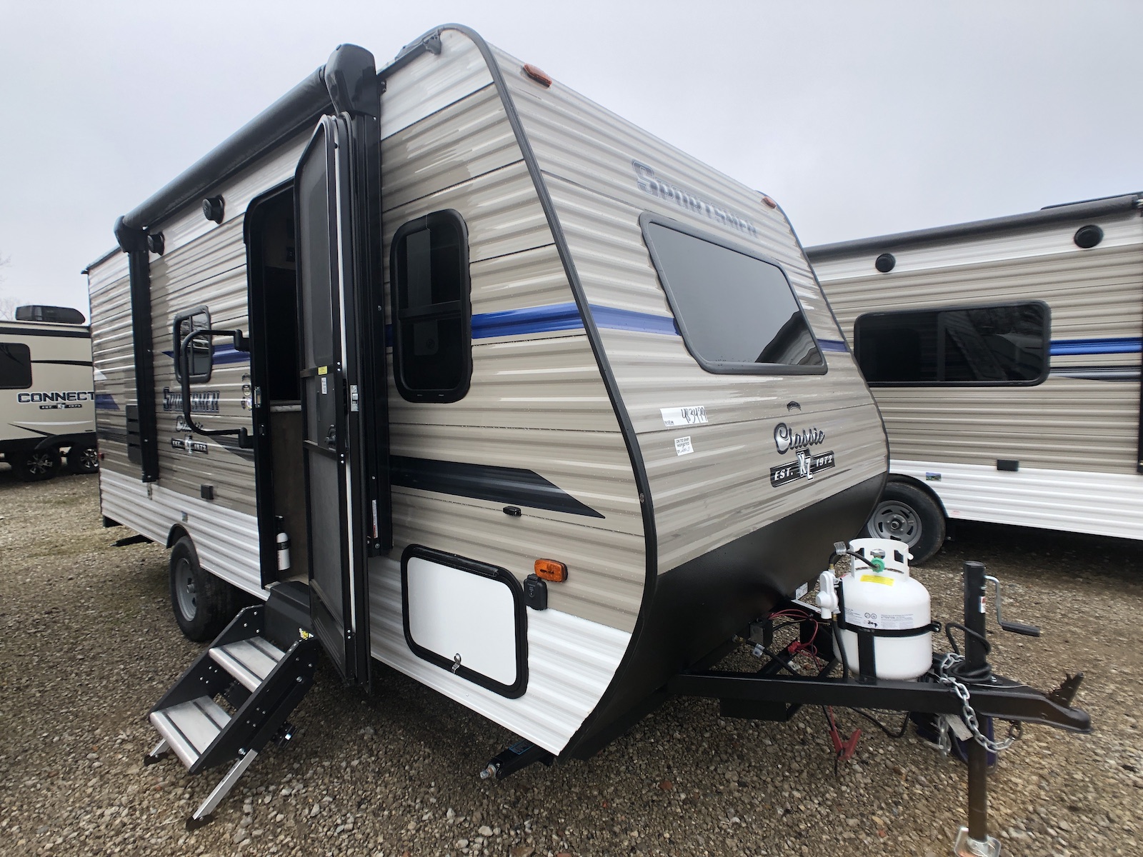 travel trailer with bunk house for sale